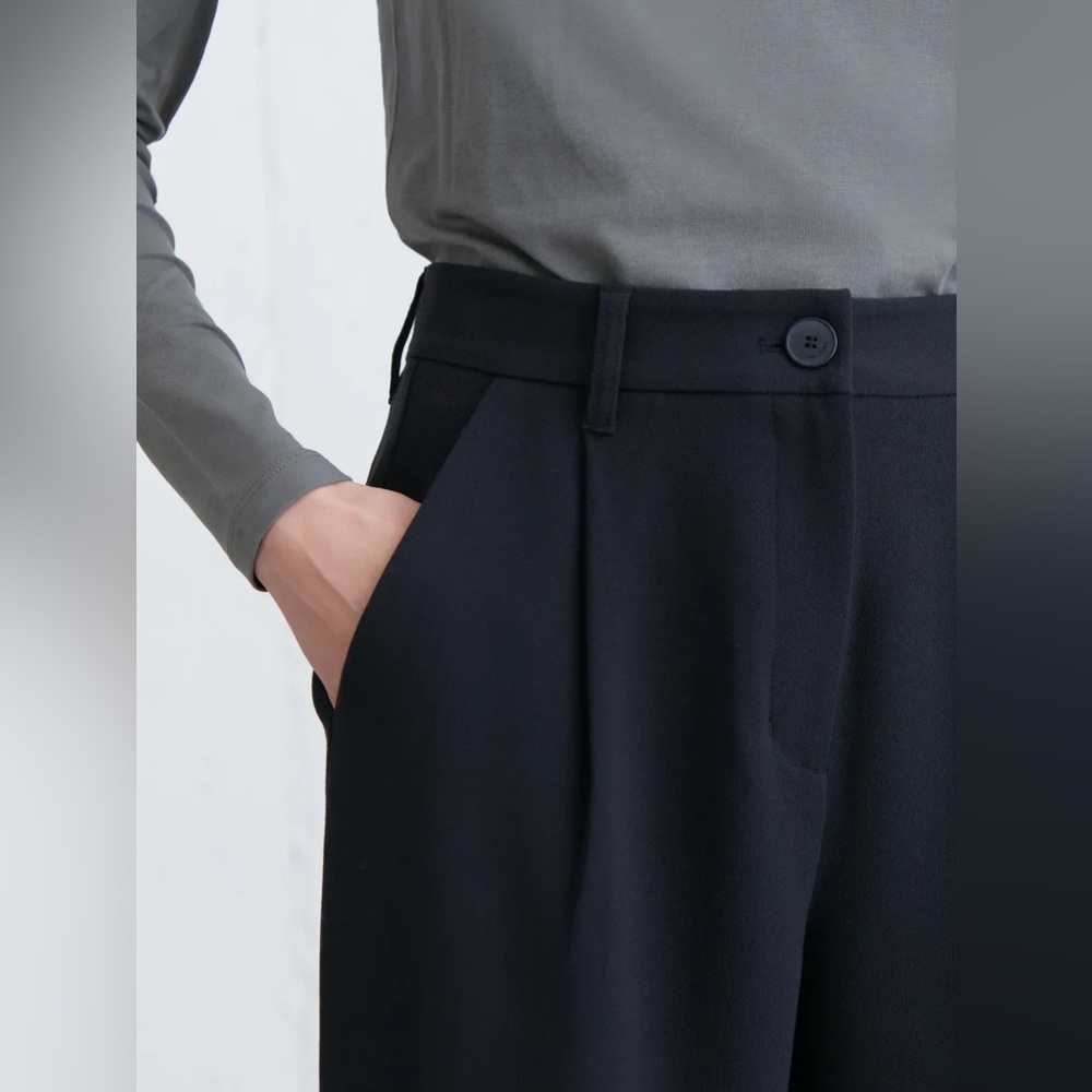Oak + Fort Straight Leg Trouser - Picture 8 of 9